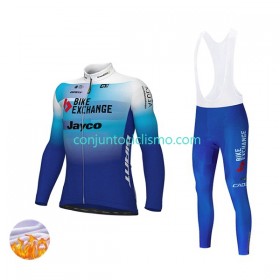 Culotte largo con tirantes Invierno Termico Team BikeExchange-Jayco 2022 N003
